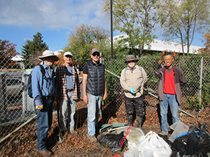 Creek cleanup